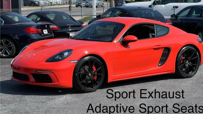 PORSCHE 718 CAYMAN 2018 WP0AB2A81JK278989 image